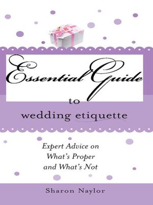 cover image of Essential Guide to Wedding Etiquette